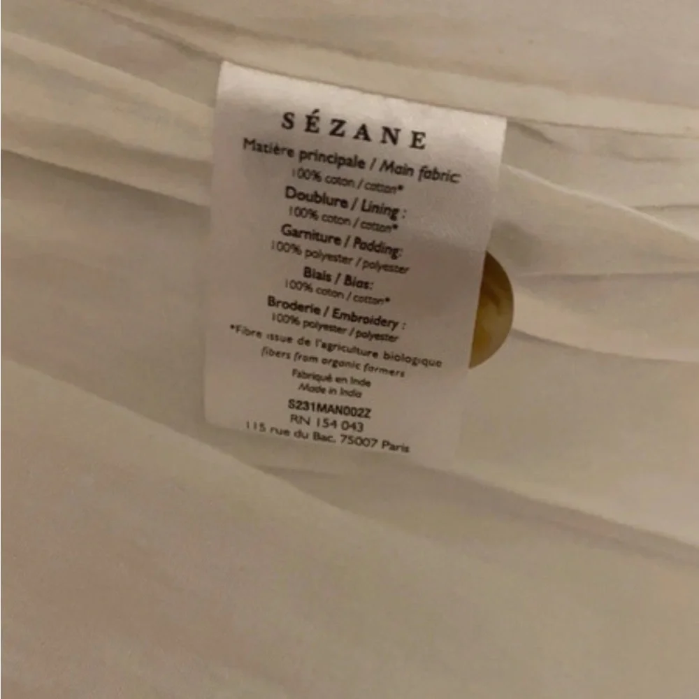 Sezane x SEA NY Ludwig Coat NWT - Picture 5 of 7